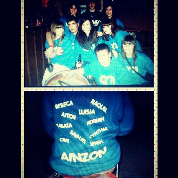 CrisssCruz_'s tweet photo. 3 años ya de esto,como pasa el tiempoooo!! Esta noche volveremos a celebrar los quintossss! #ainzoncityy http://t.co/bi0cFVdme7