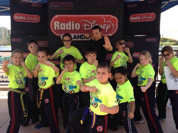 radiodisney's tweet photo. .@iamLeoHoward made an appearance at Radio Disney Orlando's Magic of Healthy Living Festival today! http://t.co/z2QV7iSGyY