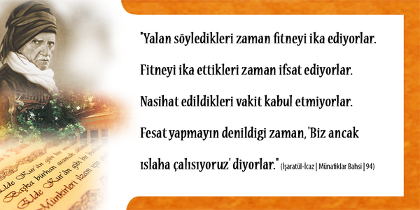 RisaleDersi's tweet photo. "Yalan söyledikleri zaman fitneyi ika ediyorlar..." (Münafıklar Bahsi) 
#KirliYALANLAR
http://t.co/p81zTUSjZX
