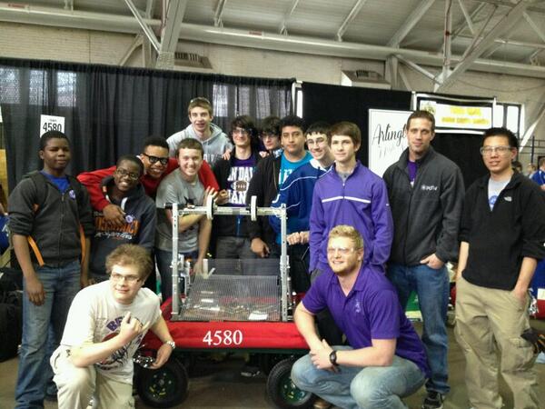 squire16's tweet image. BD Robotics team representing at Purdue.  Go BD!