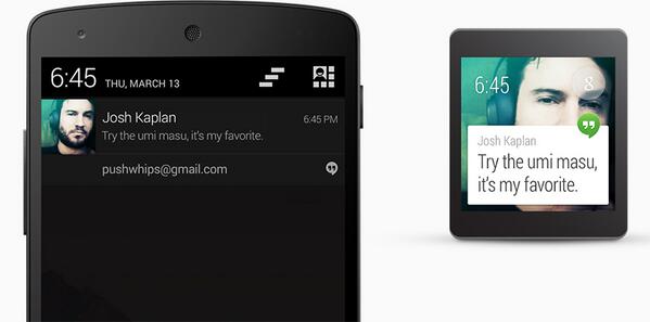 designboom's tweet photo. OK google, we've seen other voice activated devices. how does #androidwear work? find out: http://t.co/svcndYH2y9 http://t.co/6qw5o1DnDb