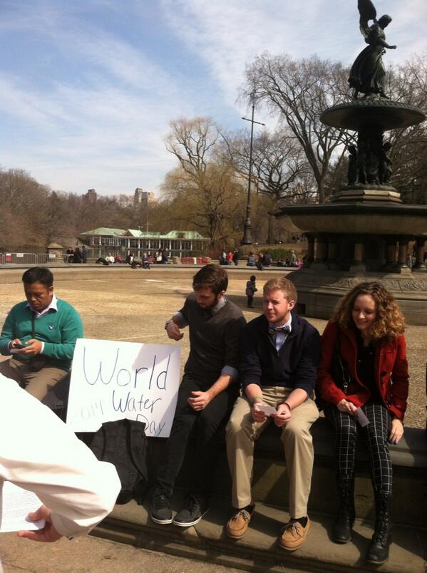 kevin_ahern's tweet image. #imcs study session on #water at Bethesda fountain in #centralpark @CRSUniversity @ManhattanEdu
