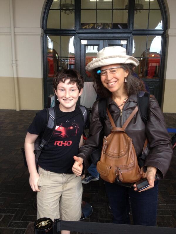 #googleglass making the world #atchat #accessible   #csun2014  #dyslexia a new way 2 read. <a href="/AAPD/">AAPD</a> <a href="/ClaudiaLGordon/">Claudia L Gordon Esq</a>