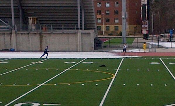 stephenamurray's tweet photo. Chasing the snitch at @kingames2014. Do quidditch games ever last longer than 2 min? I think the rules need tweaking. http://t.co/5eXlINwPUD