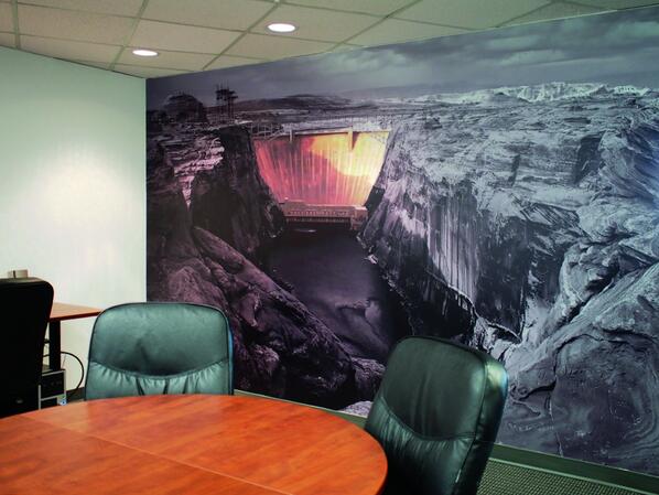 smartfilms's tweet photo. Using high definition graphic as corporate identity for your space is great way to inspire your team member. http://t.co/tKe6TB6PQT