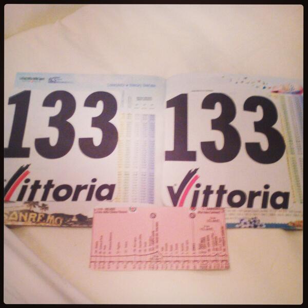 BiciGoga's tweet photo. Lo mejor en su 1ª @Milano_Sanremo para @dayerquintana: Listos para la #msmw2014 http://t.co/1yjBUFTVra