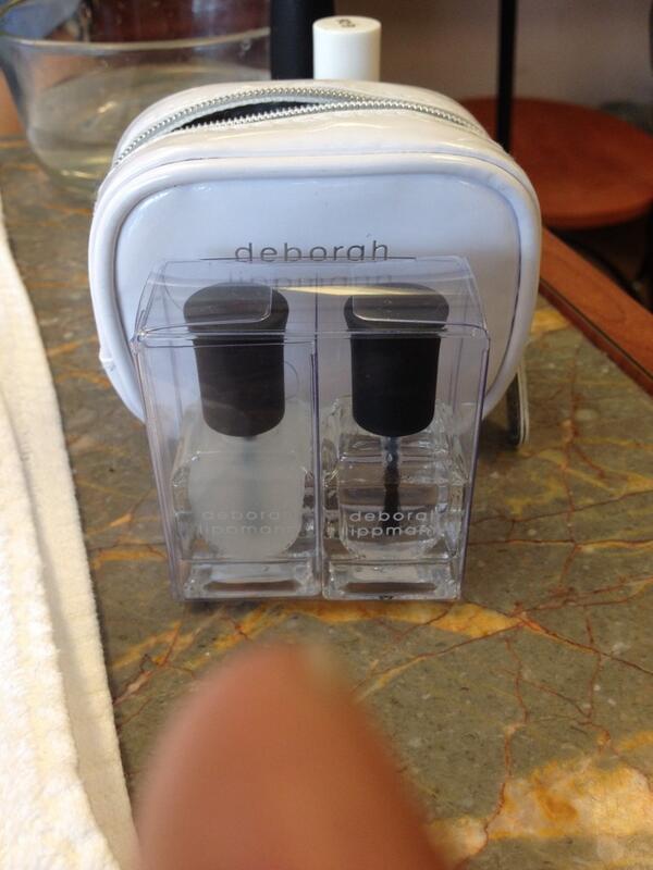 803natural's tweet image. Trying @deborahlippmann gel lab. Mini set perfect for salon visits. #spavisit #beautybreak