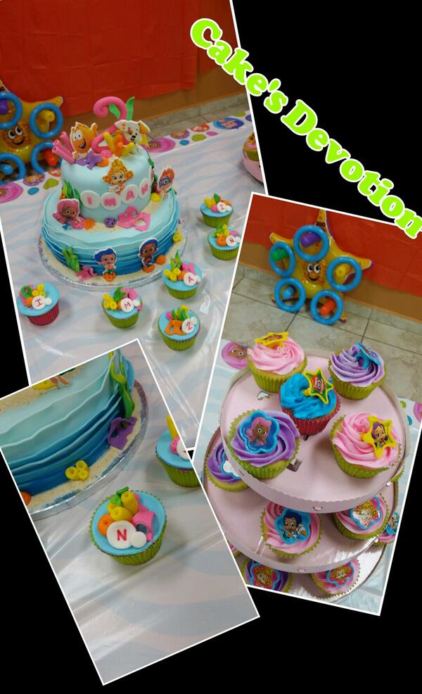 cakesdevotion's tweet image. Bubble Guppies Cake!!! pic-collage.com/_xzQkNtBT