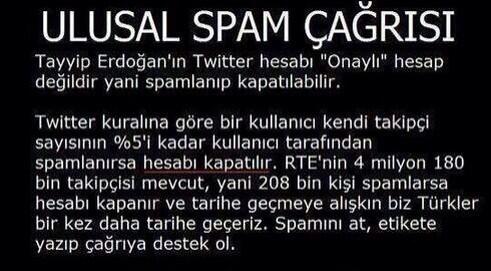 meliskayhaan's tweet image. #SpamErdogan hadiyin canlarım.
