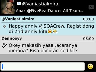 Thank's buat <a href="/FiveBeatDancer/">★FiveBeatDancer☆</a> atas ucapannya buat <a href="/SOACreww/">Soul OF Army Crew</a> ♥