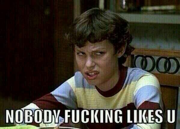 SubliminalFaces's tweet photo. When someone you don't like buts into your conversation http://t.co/JWIqINbVqX
