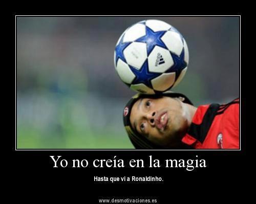 MotivacionesF's tweet photo. Ronaldinho... http://t.co/u4W1vj3ebe