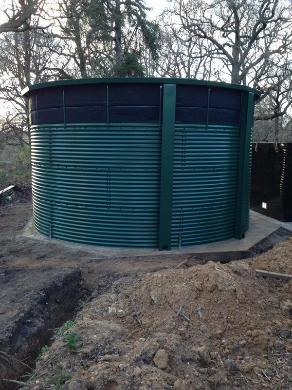 Tank completed Richmond Park London .