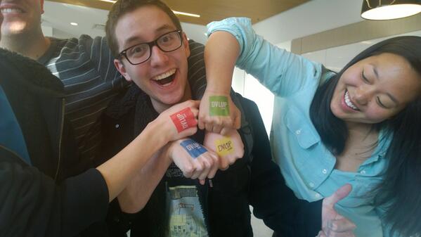 Dartagnannnn's tweet photo. Together we are Windows! @dvlup #DVLUPday #WindowsLogo #NokiaHeroSuperSquad http://t.co/TNxApFMI0D