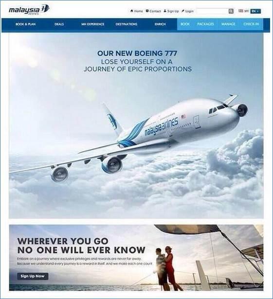 I wonder what's happened to the advertising copywriter who came up with this tagline for <a href="/MAS/">Malaysia Airlines</a>...