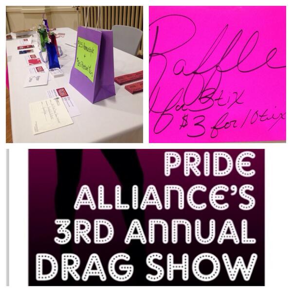 JWUPVDPRIDE's tweet photo. Be sure to check out our raffle! 3 for $1, 10 for $3! #JWUDrag http://t.co/qGJMuOOsCH