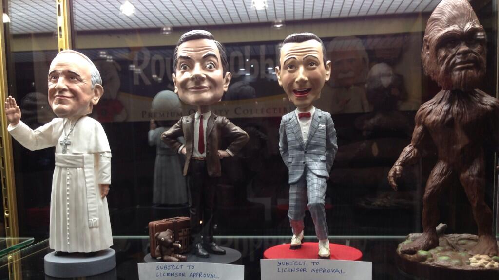 Royal Bobbles on Twitter soon Pope Francis, Peewee Herman