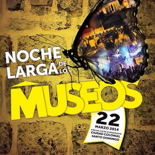 ABZOCOL's tweet photo. Noche larga de museos en tu Ciudad Colonial. todos estaran abiertos hasta las 12:00am, disfruta tu Ciudad Colonial. http://t.co/Zk2ymRpcaA