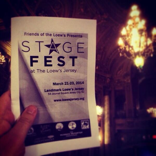 StageFest's tweet image. Did you attend tonight?  Tag your photos with #StageFest2014 @loewsjersey #jerseycity #love #jcarts