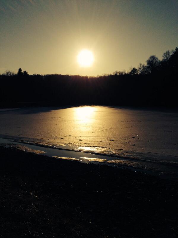marichicago's tweet photo. sunset today... http://t.co/nVnzOUmnkB