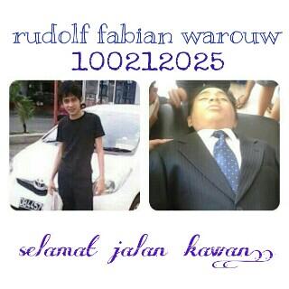 Semoga bahagia disana. Gbu Fabian.