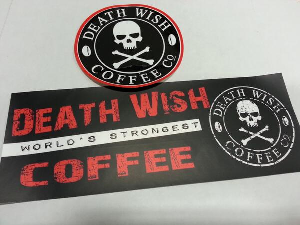 Death Wish Coffe Co Logo Sticker Decal Skateboarding Longboarding Stickers Decals Sporting Goods Attarcollection Com