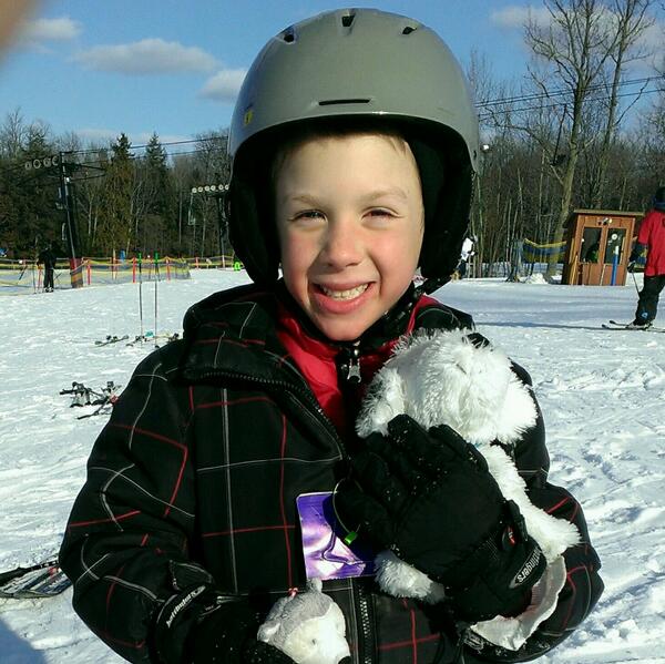 Eli, Rocket &amp; Jingle skiing <a href="/GranitePeakPark/">Granite Peak Parks</a> ... Such a great time! <a href="/DqBaker/">Dana Baker</a>