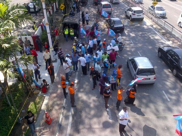 PutraREFORMASI's tweet image. Prk kajang..#kajangmove