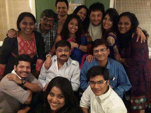 madhavinimkar's tweet photo. Had Great party of GET WELL SOON....khuuuuuuup maja aali...!! http://t.co/69kvqJzaHw