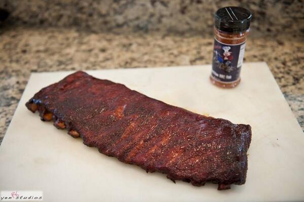 Competition ribs done and look delicious