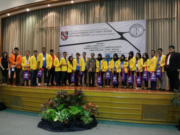 PialaFransSeda's tweet photo. Selamat Juga Kepada Universitas Suryakanca atas Partisipasinya dlm lomba NMCC Piala Frans Seda Tetap Semangat ya. http://t.co/U37U4nioZX