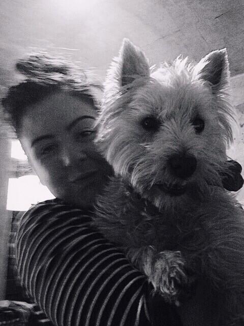 lightsweetphoto's tweet photo. Me and Monty....the most beautiful pup! http://t.co/WfBSfQQqAf