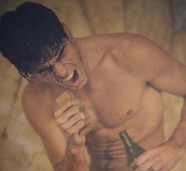 Glamorous. <a href="/HerculesEspina/">hercules espina</a> celebrates in style ;)