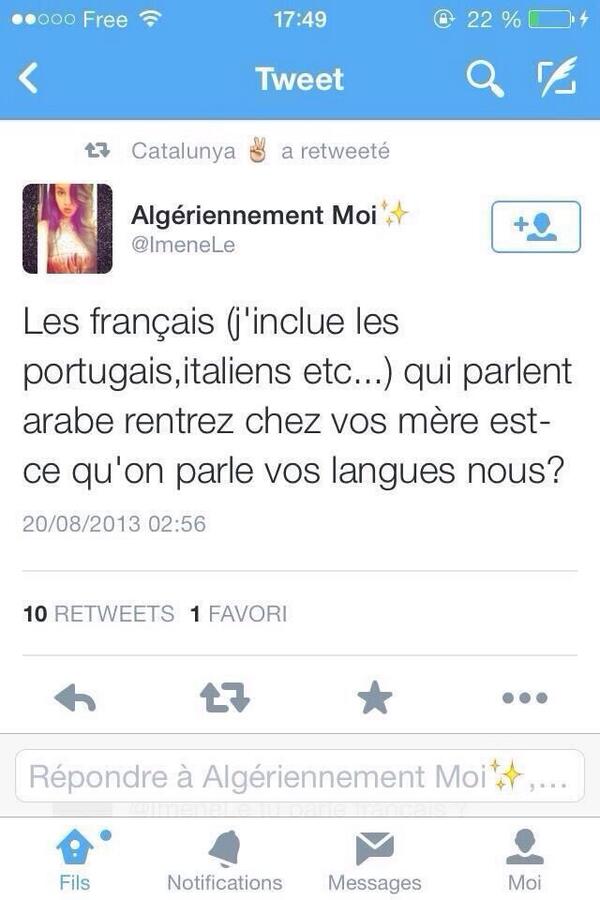 TomPresto_'s tweet image. Sale pute rappel moi en quelle langue tu tweet ?