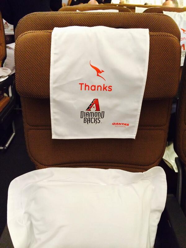 Dbacks's tweet image. In a word, Sydney, thanks. @QantasAirways