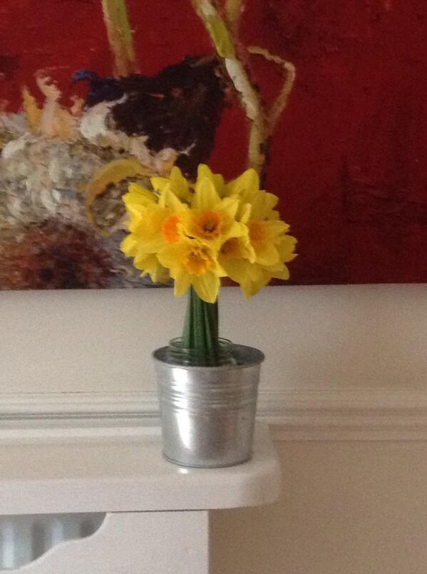 Topiary daffodils! #lovespringflowers