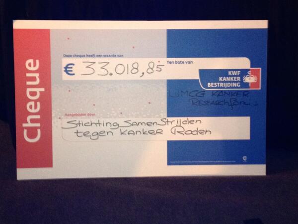 samenstrijden's tweet image. Het EINDBEDRAG is BEKEND van de spinningmarathon. SUPER TROTS! € 33.018,38  !!!! #kwf_nl #umcgkankerfonds