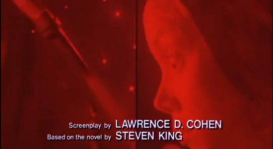 FaceOfHorror's tweet photo. 2. The film trailer featured King's name incorrectly spelled. #Carrie #horrorfacts http://t.co/p5XYqbg3mH