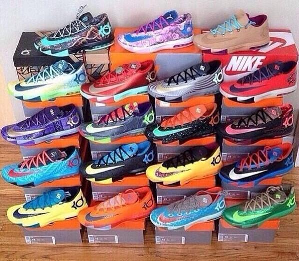 NBA_COMPARlSON's tweet photo. Rt if you want any of these KDs http://t.co/XuCr6Rfhxn