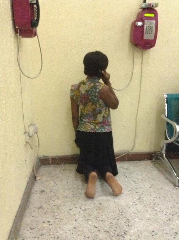 iam_Litman's tweet photo. African parents don't play, u gotta greet them properly, even on the phone from another planet http://t.co/m5Zo4hT4TA