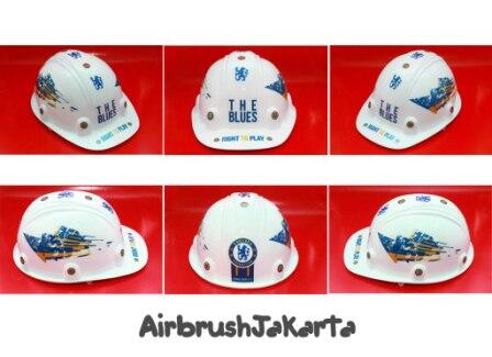 tiarayey's tweet photo. Kok itu chelseanya keren.. “@AirBrushJkt: si maniak chelsea #theblues #airbrushjakarta #chelsea #helm http://t.co/Tt8dIpof3A”