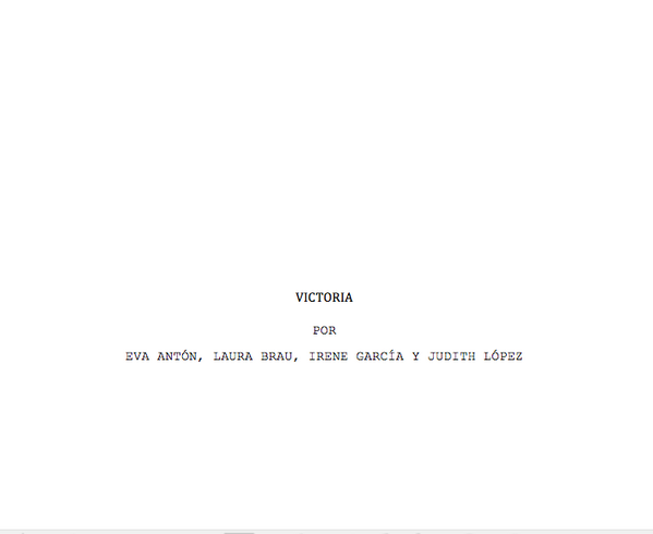 CortoVictoria's tweet photo. ¡Guión terminado!, del 5 al 9 de mayo grabaremos "Victoria". Luces, cámaras y.... ACCIÓN! #CortometrajeVictoria http://t.co/09DJuEN2Qh