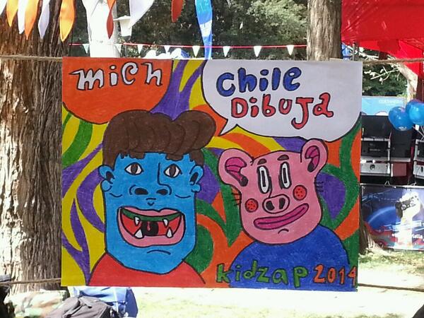 InfoBAM's tweet image. Buenismo MICH @kidzapalooza #ChileDibuja #METAMORFOSIS