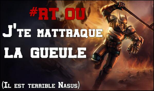 Jirayalecochon's tweet photo. NASUS K NINE A GAGNER LES POTES, JE VOUS AIME !!! <3 Les infos ici : https://t.co/vVCuCwNGsT #Eclypsia #RT #Zizi http://t.co/58SiLhjMNQ