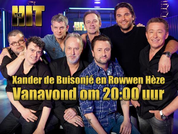 TheHitRTL's tweet image. Vanavond @xdebuisonje en @RowwenHeze in #TheHit om 20:00 uur bij #RTL5
