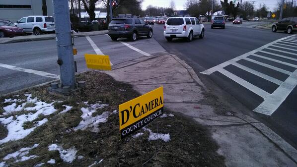 ElectDCamera's tweet photo. Look out for us this week.  We will be out sign waving in District 6.  Be the first to shout out our location http://t.co/I1YOqvZD2S