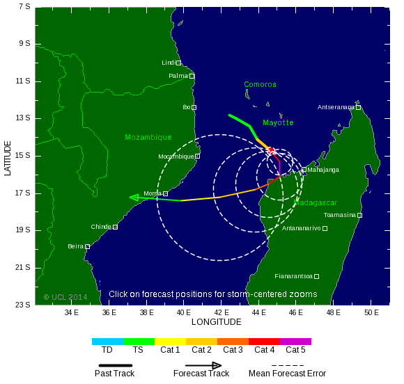 Tropical Storm Activity Report - South Indian Ocean - Tropical cyclone Hellen (21S) tinyurl.com/nmrvrtt