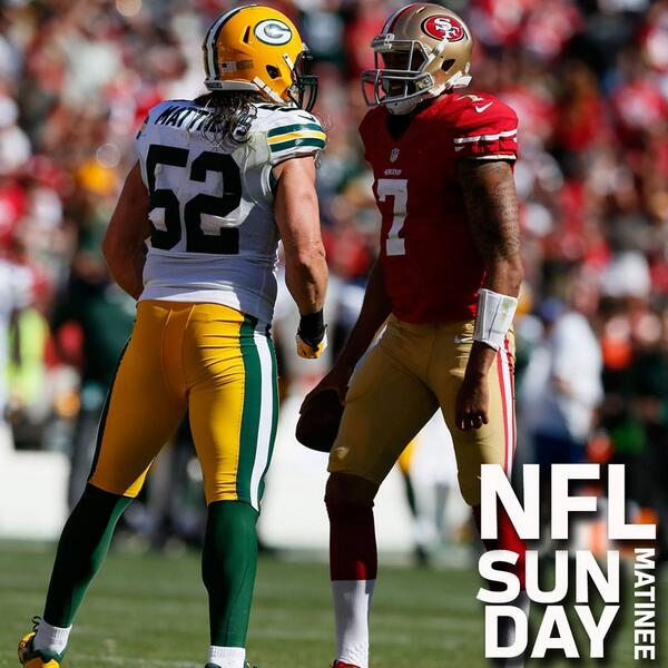 NFL's tweet image. Missing Football?
We've got you covered.

Watch every game (including Kap vs. Clay!) for FREE: on.nfl.com/1mkV1DZ