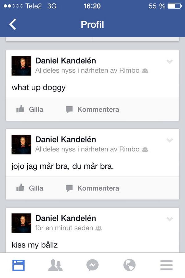 griberg's tweet photo. Hackad? @DanielKandelen http://t.co/sg8YQcanwA