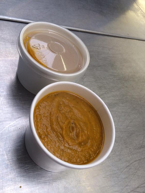 Second soup carrot and coriander